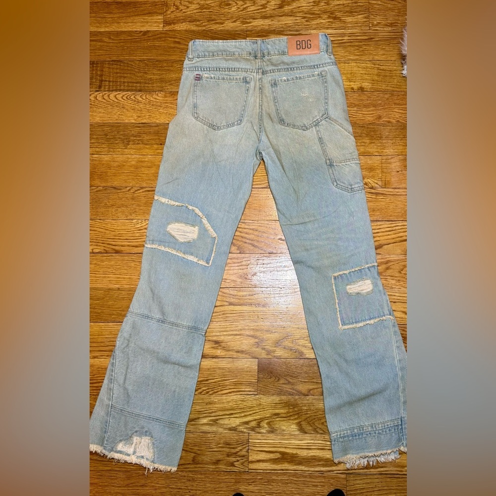 BDG Extreme Destroyed Boot Cut Jeans - Picture 4 of 6